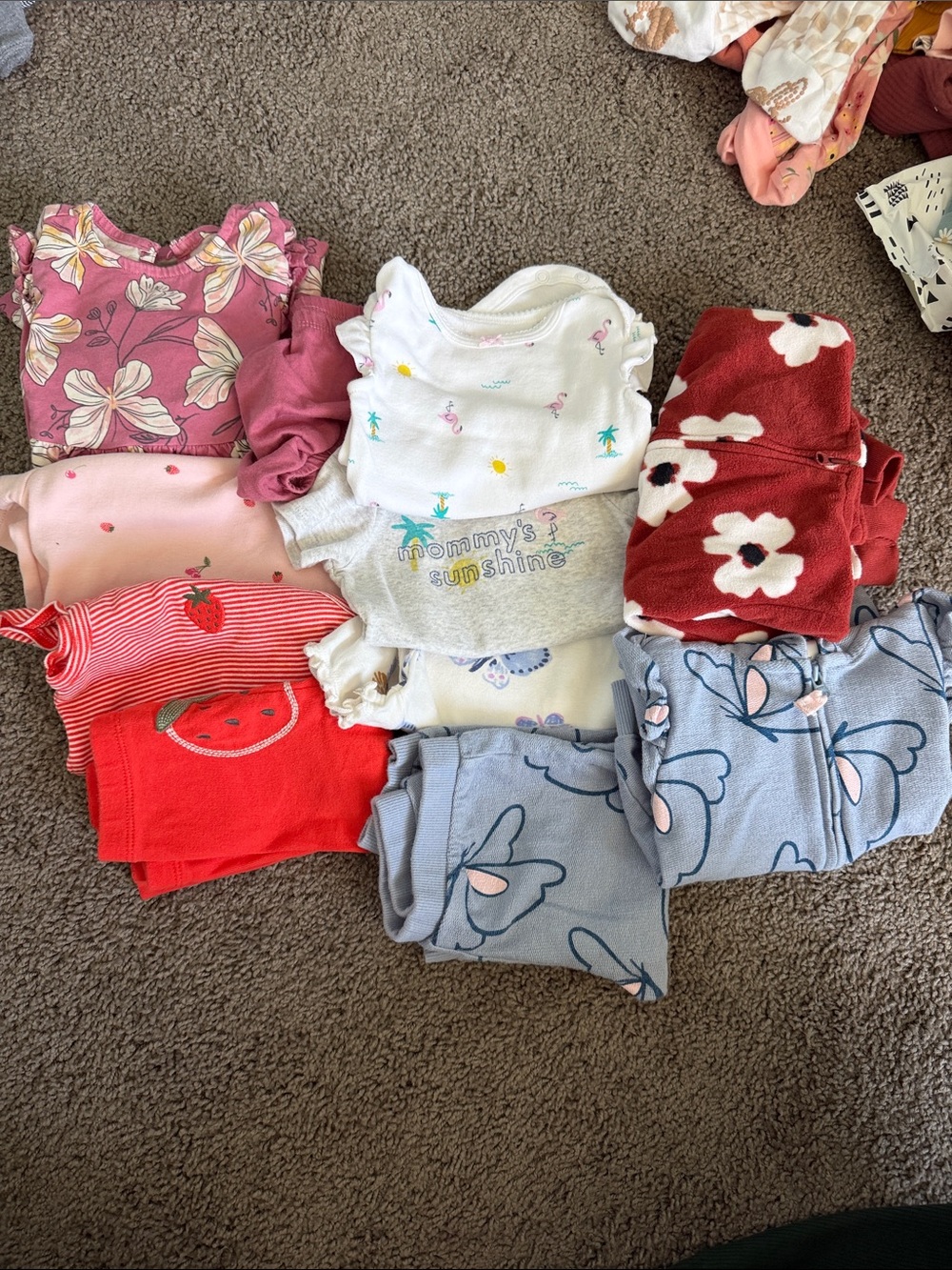 Baby girl 11 piece mixed bundle